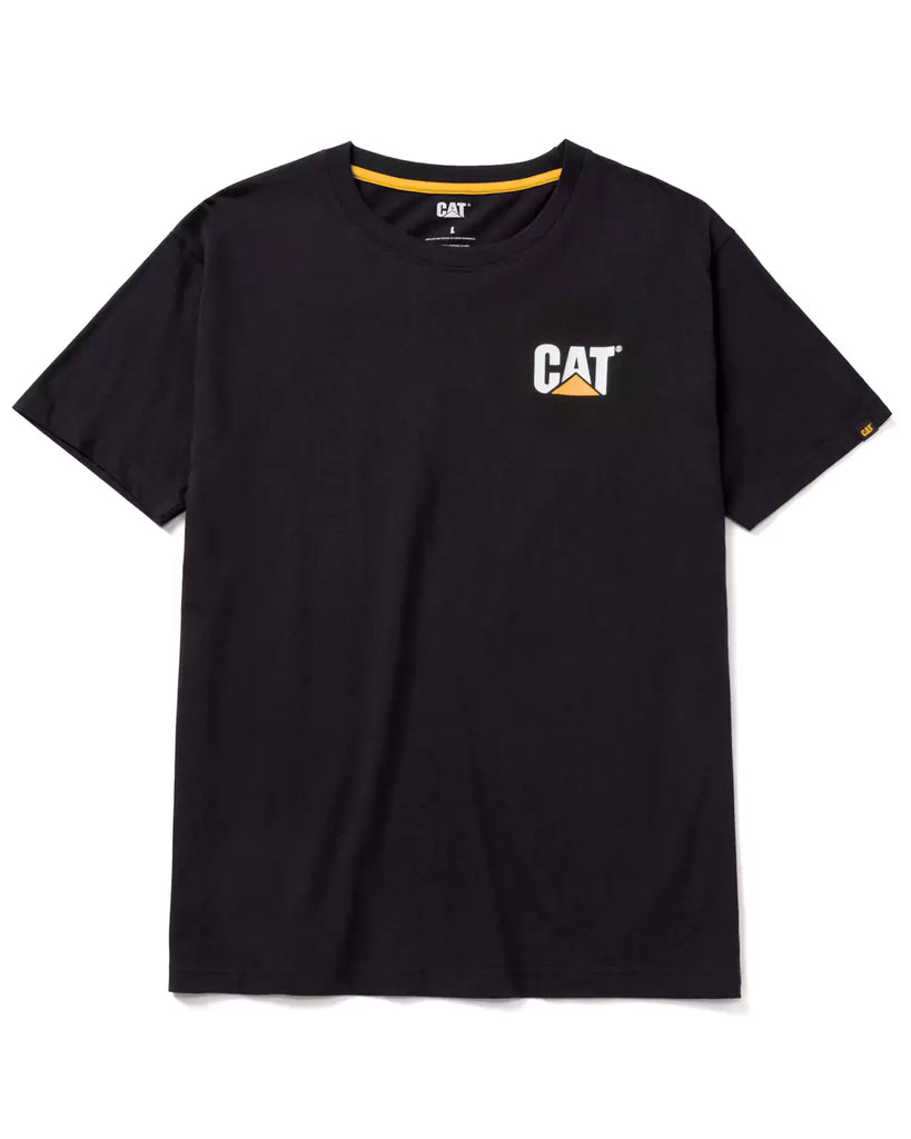 CAT Workwear Men's Trademark T-Shirt Black Front