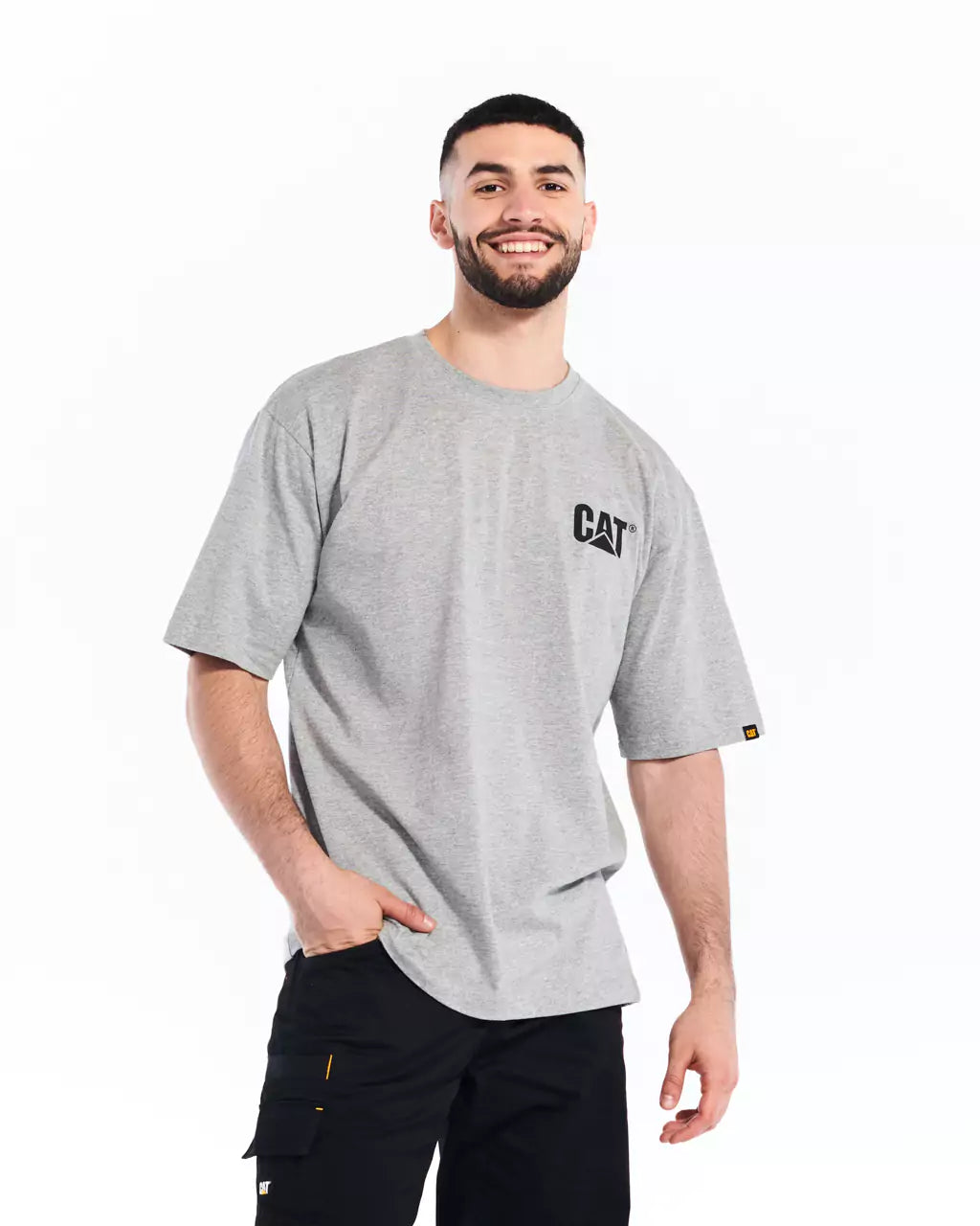 CAT Men's Trademark Short Sleeve T-Shirt - Work World