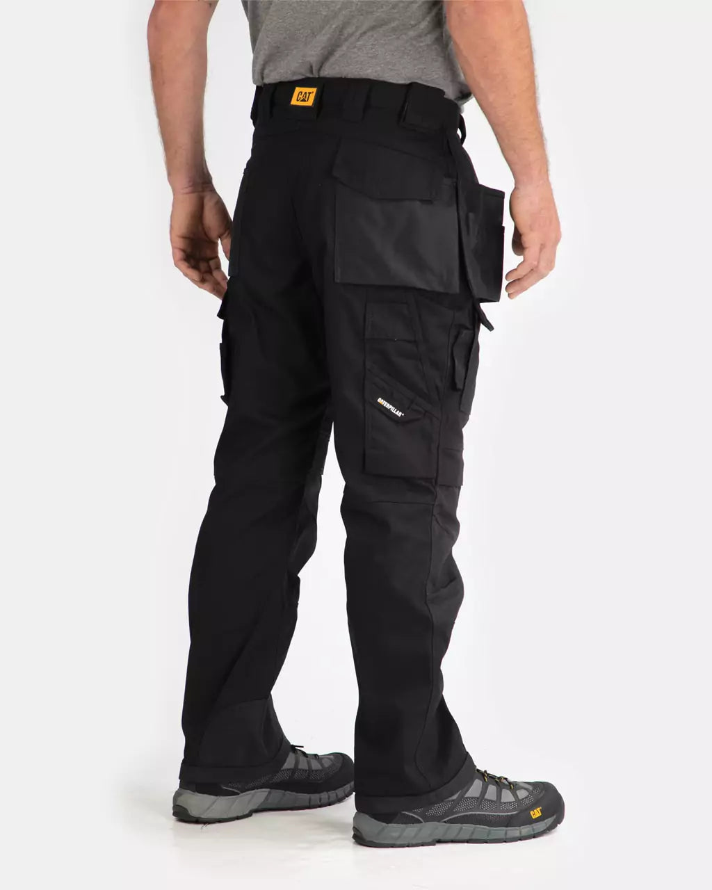 CAT Workwear Mens Essentials Stretch Knee Pocket Trousers | Brookes