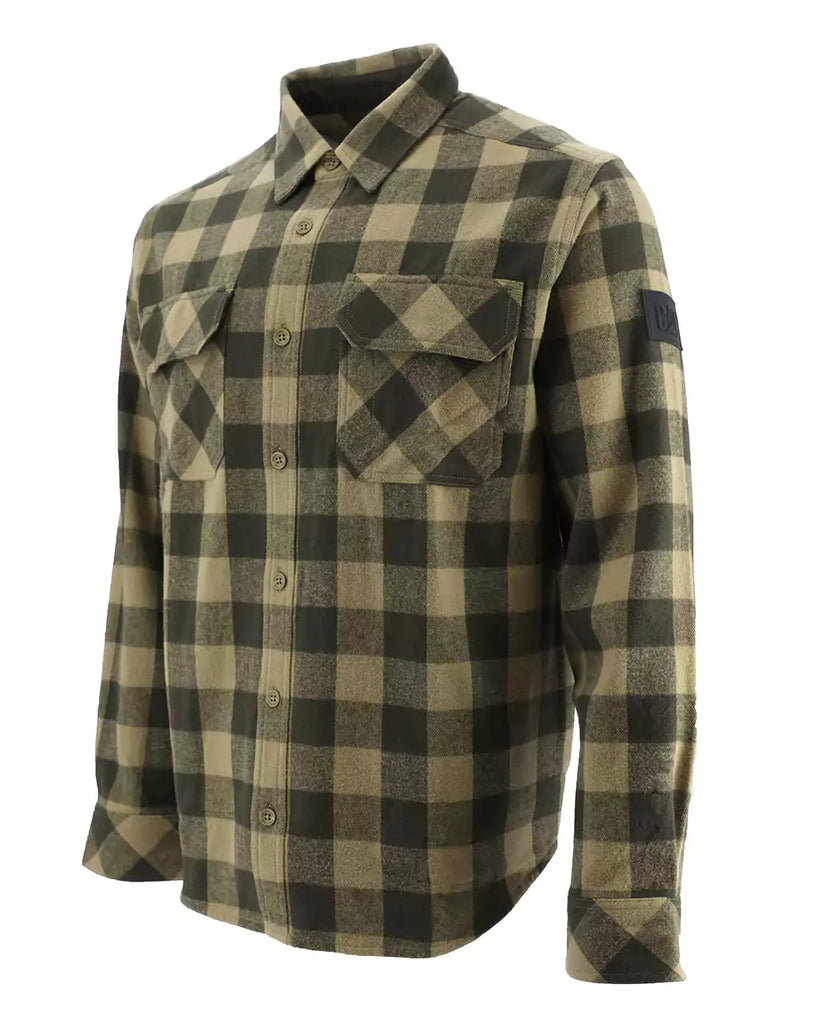 Men's Buffalo Check Flannel Overshirt