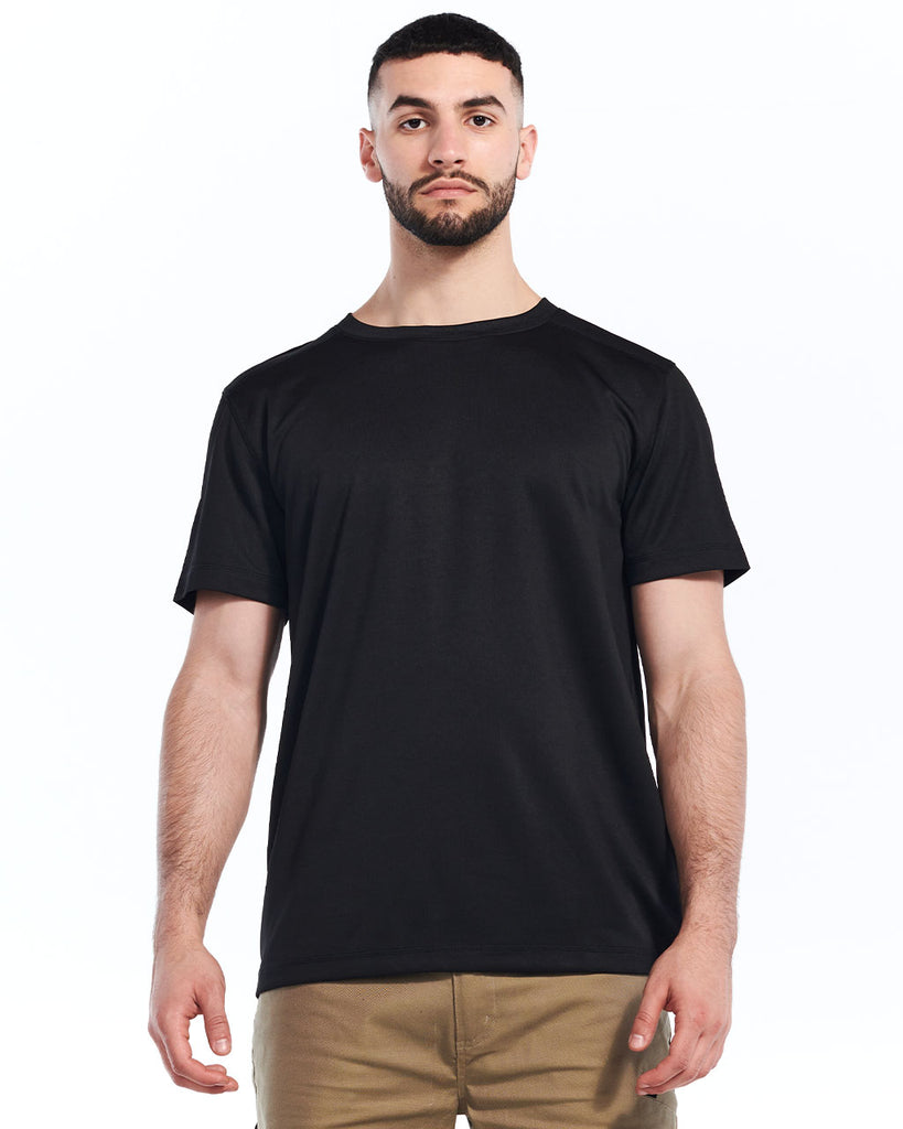 Caterpillar workwear Men's Coolmax T-Shirt Black Front