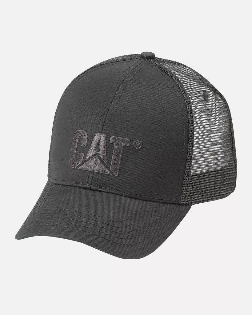Men's Raised Logo Hat Black