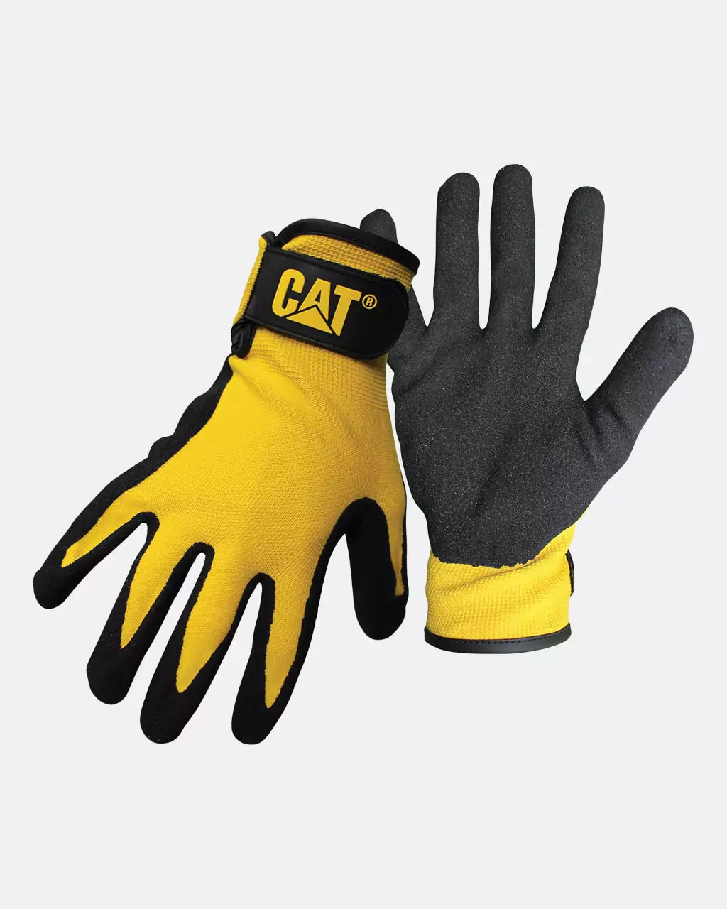 CAT Workwear Men's Nylon Nitrile Coated Safety Gloves
