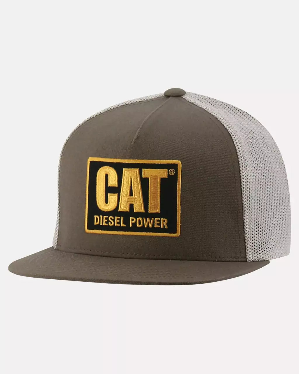 https://catworkwear.com/cdn/shop/products/cat-workwear-unisex-diesel-power-flat-bill-cap-dark-earth-1120245-12489.webp?v=1677090950