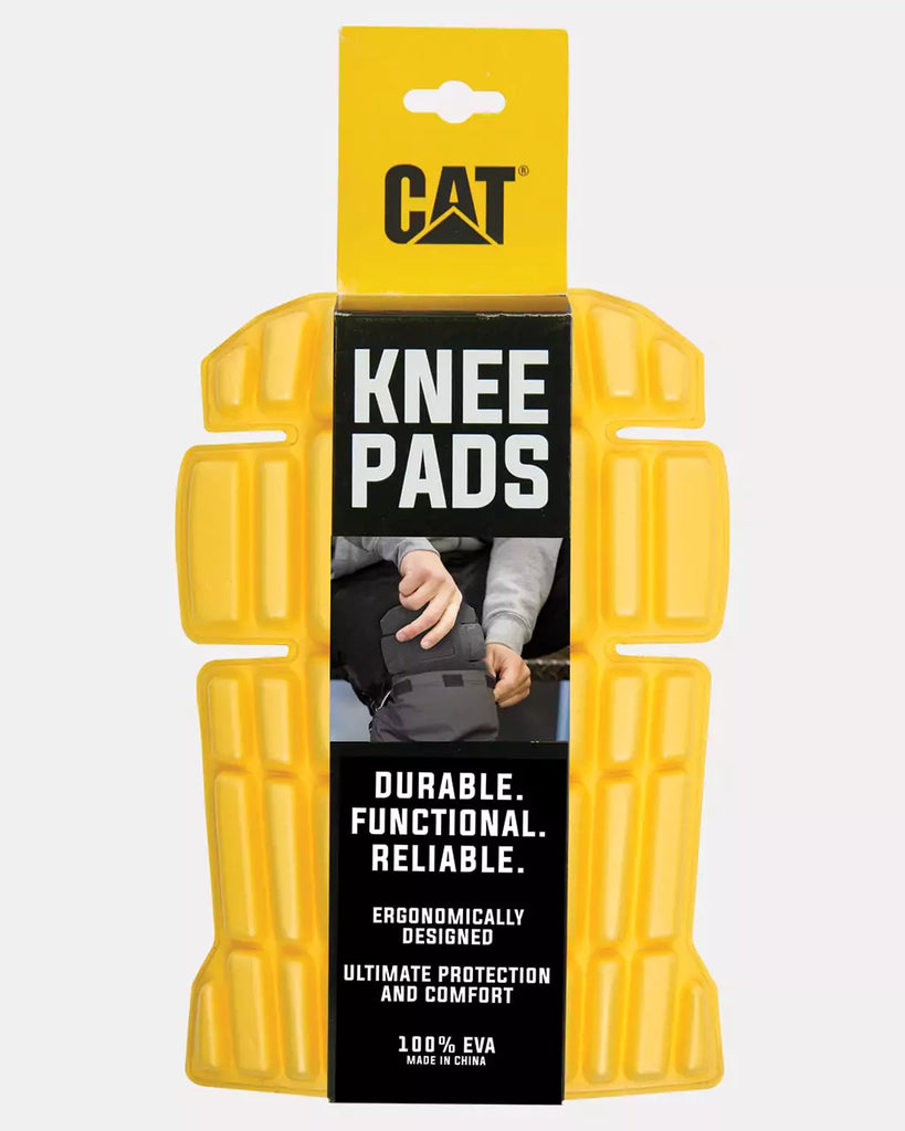 CAT Workwear Unisex Insertable 100% EVA Knee Pads Yellow