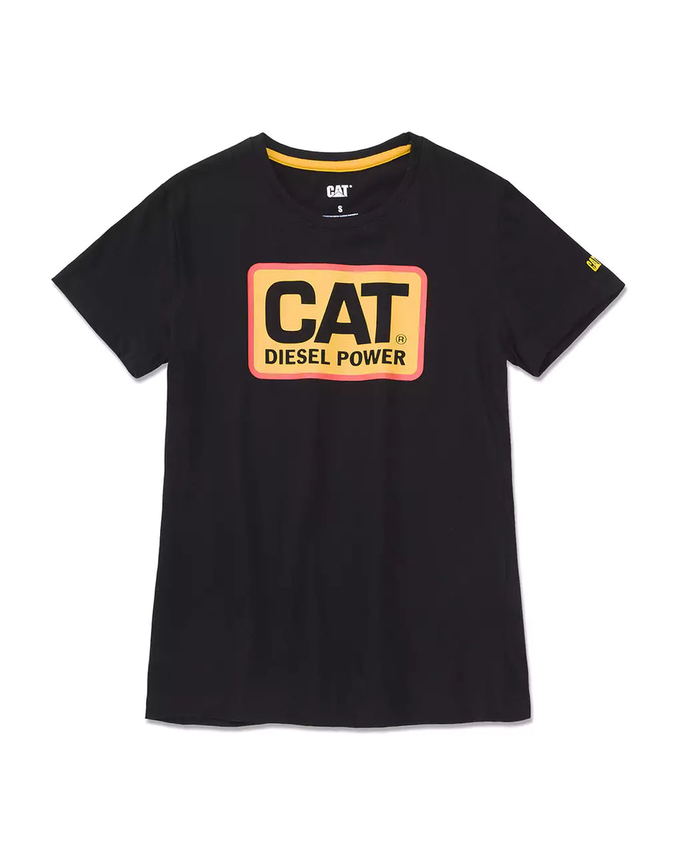 Women's Diesel Power T-Shirt | CAT® WORKWEAR – Caterpillar Workwear