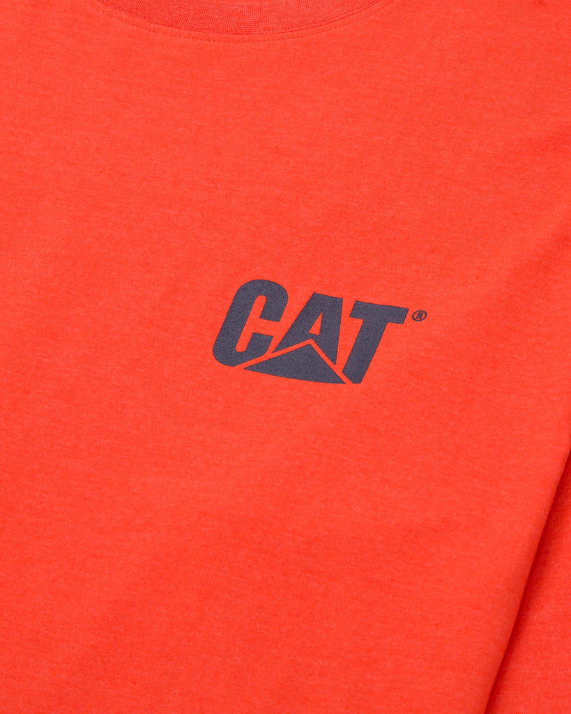 Men's Trademark Banner Long Sleeve T-Shirt Detroit Blue | CAT® WORKWEAR ...